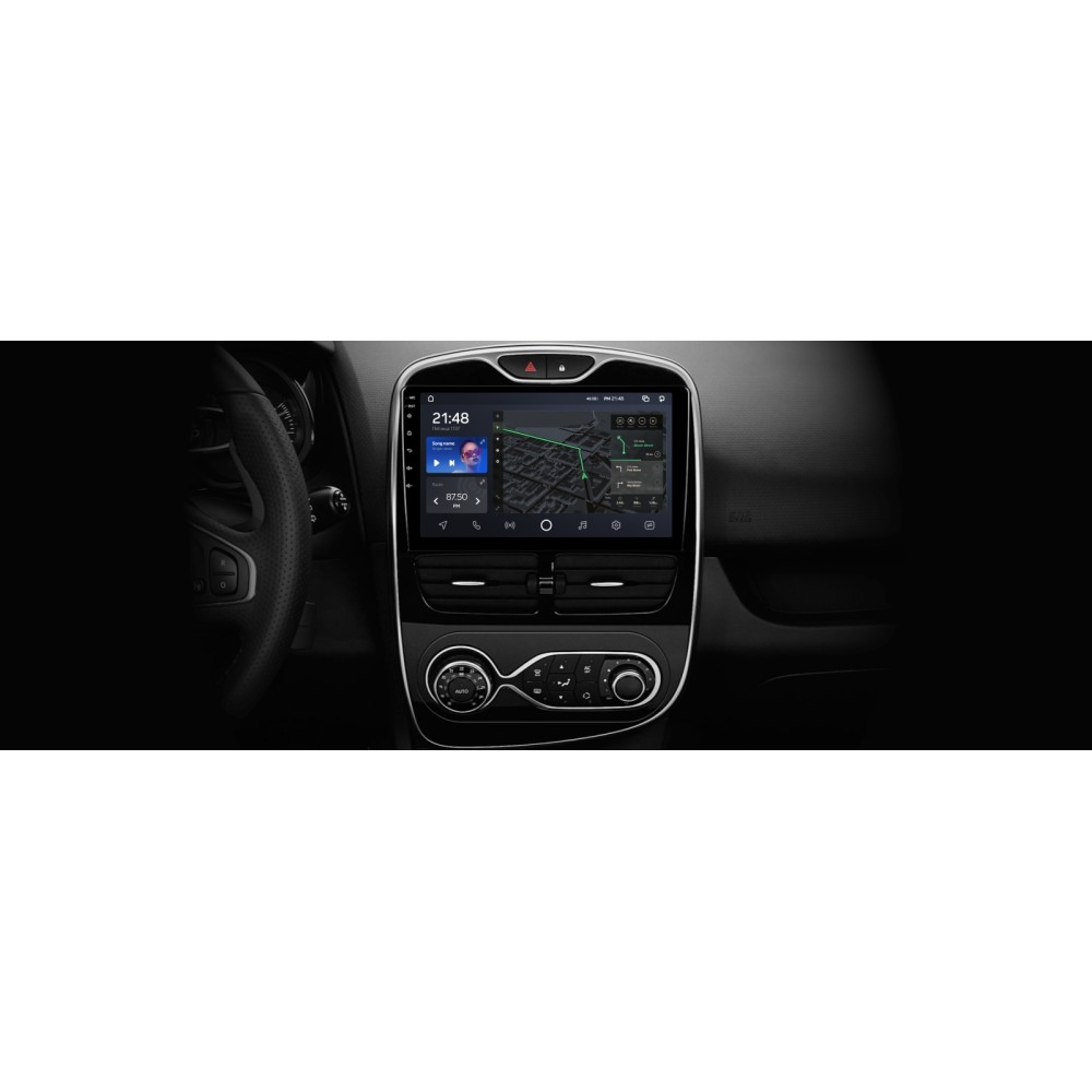 Штатна магнітола AMS T1010 6+128 Gb Renault Clio 4 BH98 KH98 2012-2015 10" (L1)