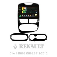 Штатная магнитола SIGMA X10464 ANDROID 10 4+64 Gb 4G DSP Renault Clio 4 BH98 KH98 2012-2015 10" (L1)