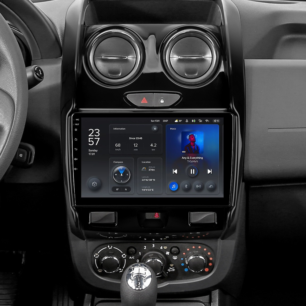 Штатная магнитола Teyes X1 2+32Gb Renault Duster 2015-2021 (F2) 9" (L1)