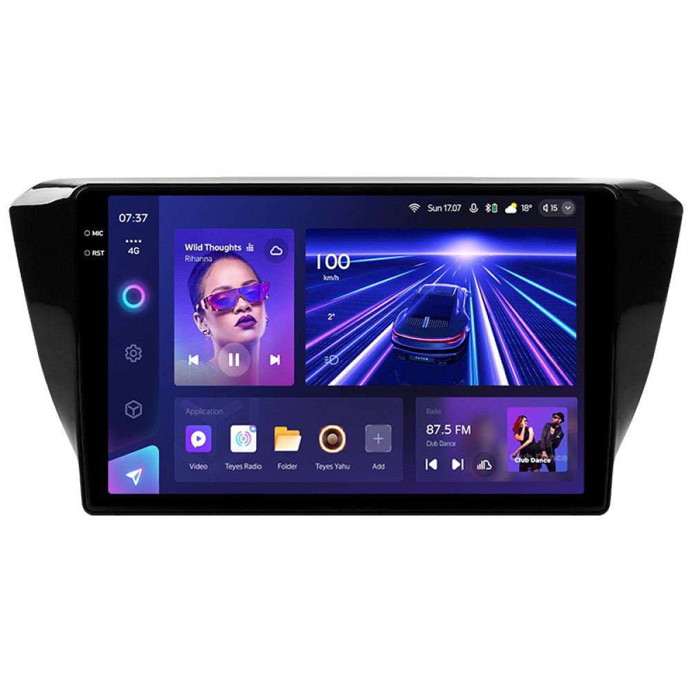 Штатна магнітола Teyes CC3 6+128 Gb з коловим оглядом 360° Skoda Superb 3 2015-2019 10" 2k