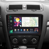 Штатна магнітола SIGMA PRO 108128 ANDROID 12 8+128 Gb 4G DSP Skoda Octavia 2 A5 2008-2013 10" black 2k