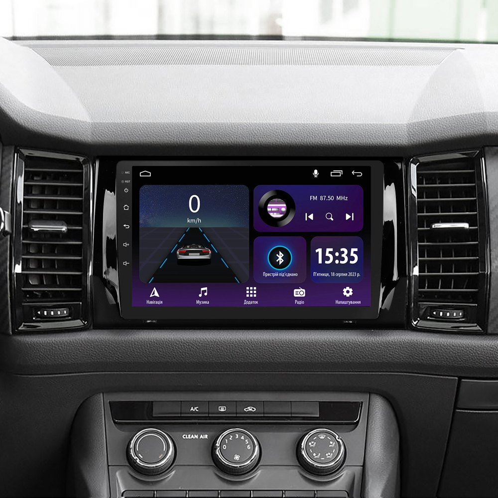 Автомобільна штатна магнітола SIGMA E9232 ANDROID 10 2+32 Gb Skoda Kodiaq 2016-2021 Karoq NU7 2017-2021 (A) 9" дюймів