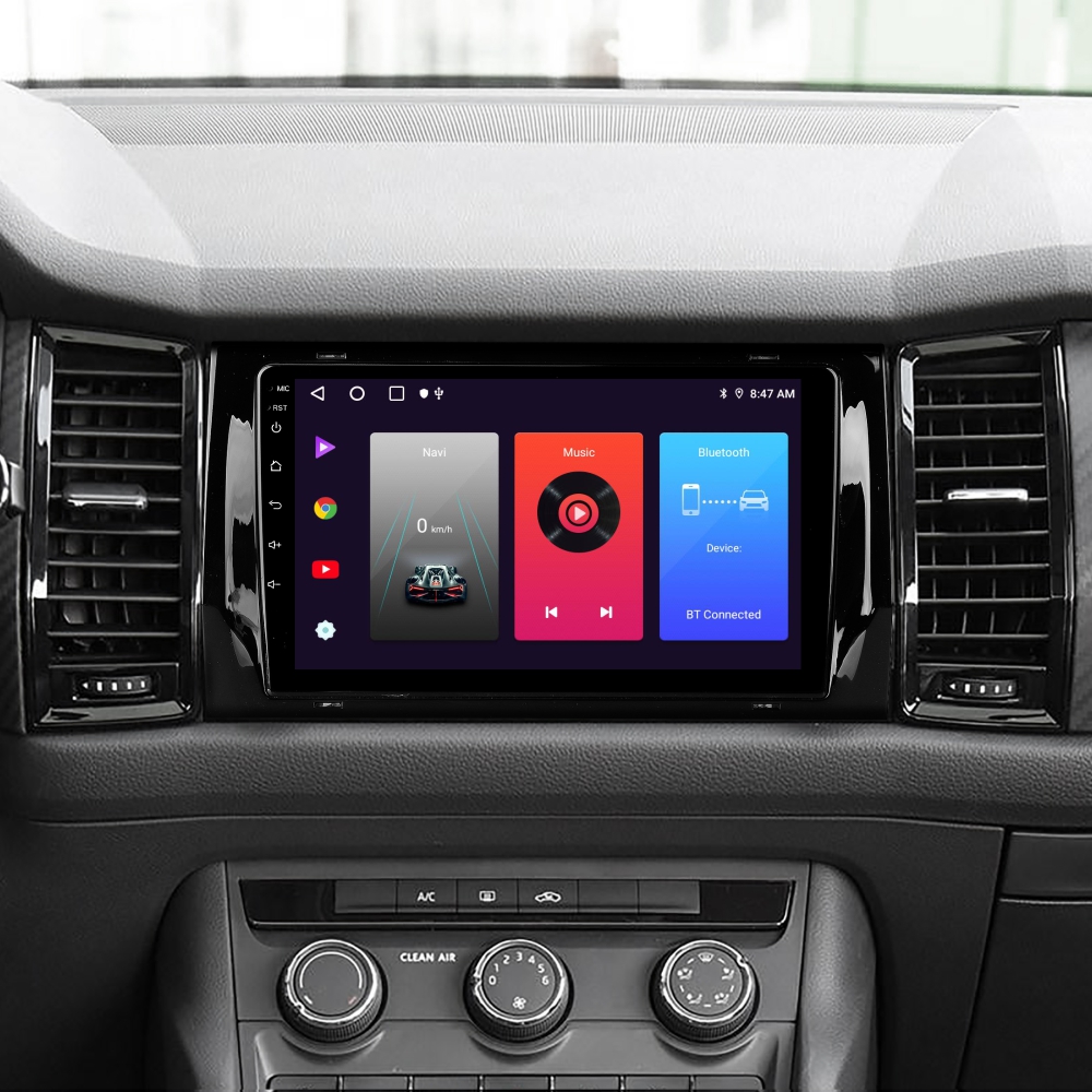 Автомобільна штатна магнітола SIGMA F9216 ANDROID 10 2+32 Gb Skoda Kodiaq 2016-2021 Karoq NU7 2017-2021 (A) 9"