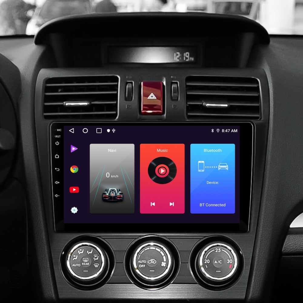 Автомобільна штатна магнітола SIGMA F9216 ANDROID 10 2+32 Gb Subaru Forester 4 SJ 2012-2015 (B) 9"