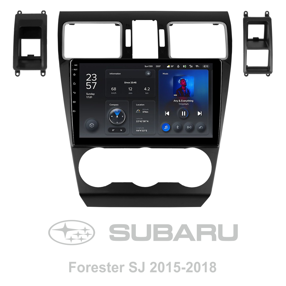 Штатна магнітола Teyes X1 2+32Gb Subaru Forester SJ 2015-2018 9"
