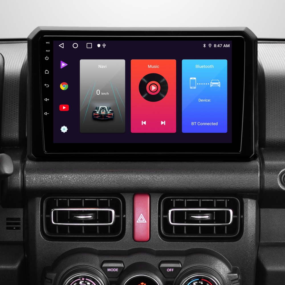 Автомобільна штатна магнітола SIGMA F9216 ANDROID 10 2+32 Gb Suzuki Jimny JB64 2018-2020 9"