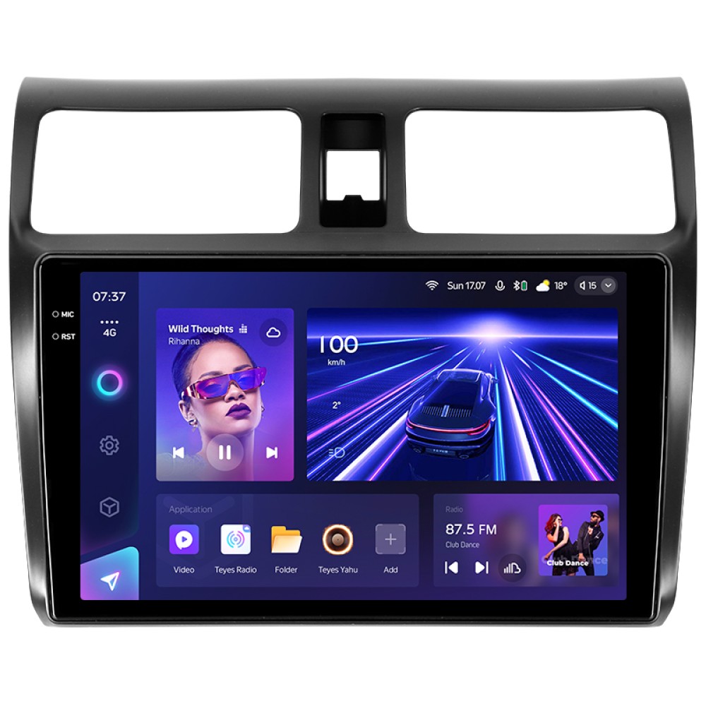 Штатна магнітола Teyes CC3 4+64 Gb Suzuki Swift 3 2003-2010 10" 2k