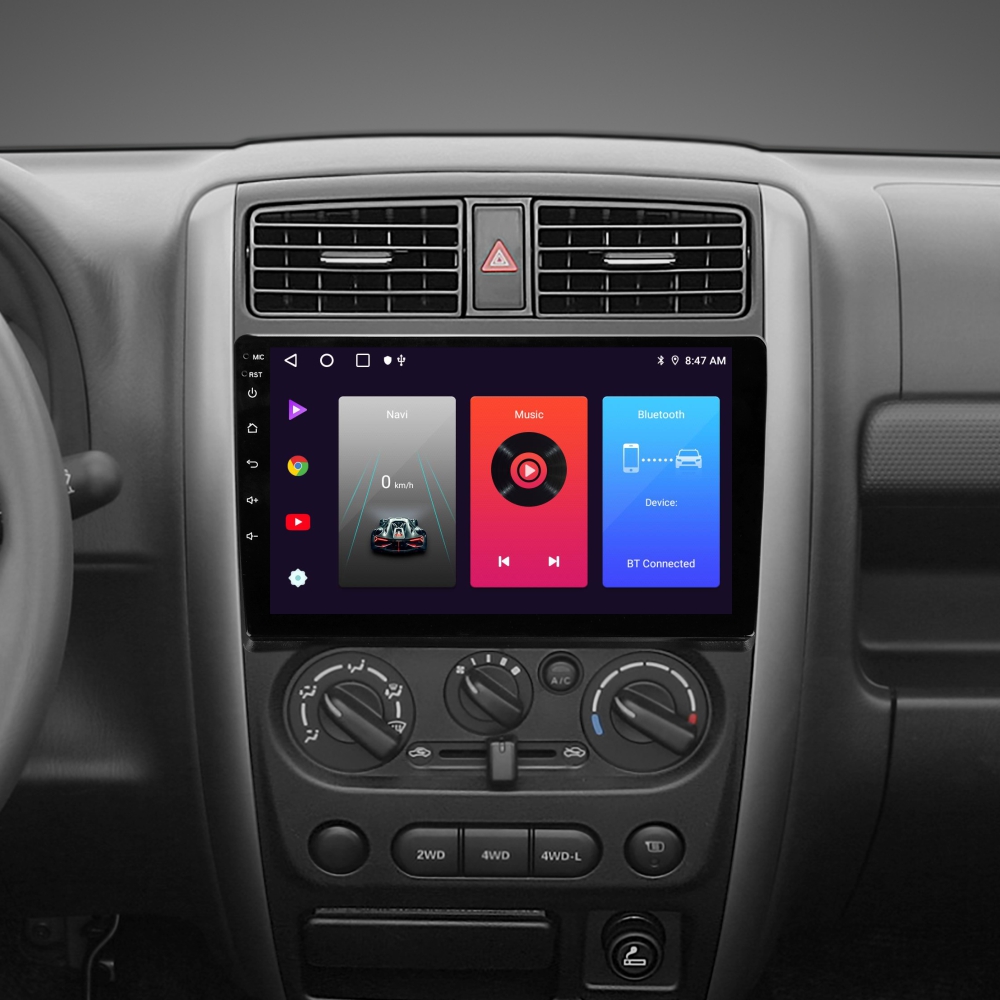 Автомобільна штатна магнітола SIGMA F9216 ANDROID 10 2+32 Gb Suzuki Jimny 3 2005-2019 9"