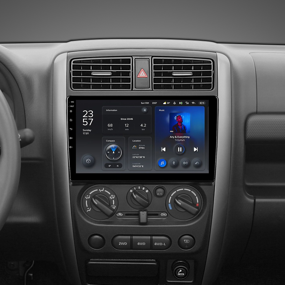 Штатна магнітола Teyes X1 2+32Gb Suzuki Jimny 3 2005-2019 9"