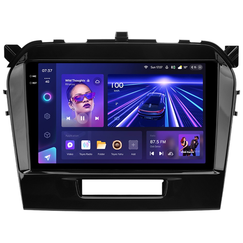 Штатная магнитола Teyes CC3 4+32 Gb Suzuki Vitara 4 2014-2018 9" 2k
