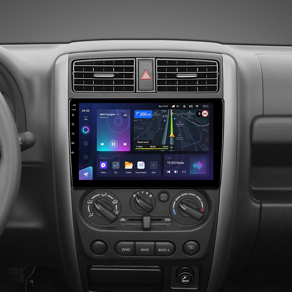 Автомобільна штатна магнітола Teyes CC3L 4+32 Gb Suzuki Jimny 3 2005-2019 9"