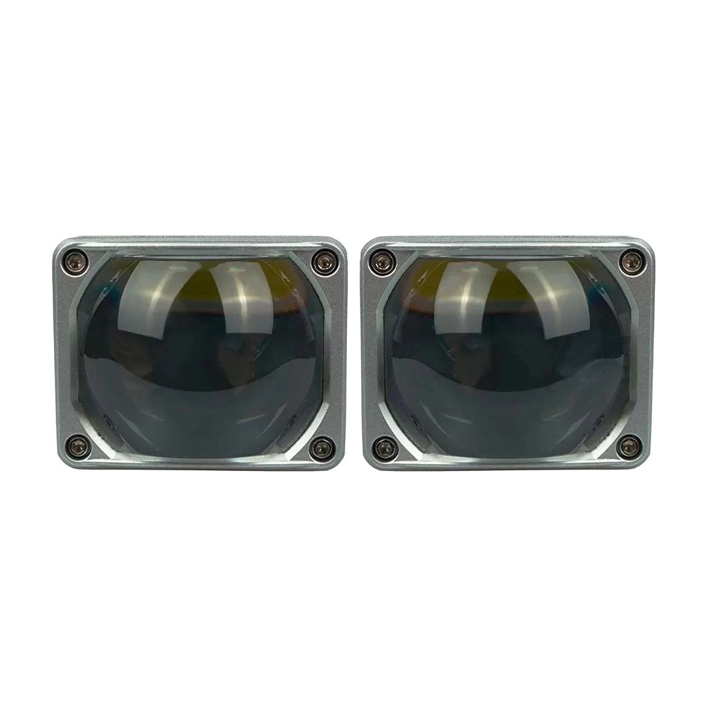 Автомобільні лінзи NHK Matrix High Beam Square RED (комплект-2 шт.)