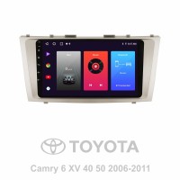 Штатная магнитола SIGMA F10216 ANDROID 10 2+32 Gb Toyota Camry 6 XV 40 50 2006-2011 10"