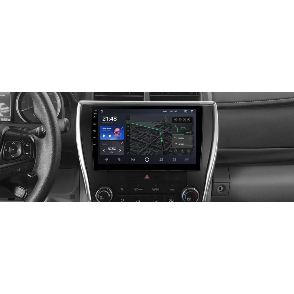 Штатная магнитола AMS T1010 6+128 Gb Toyota Camry 7 XV 50 55 (US EDITION) 2014-2017 10"