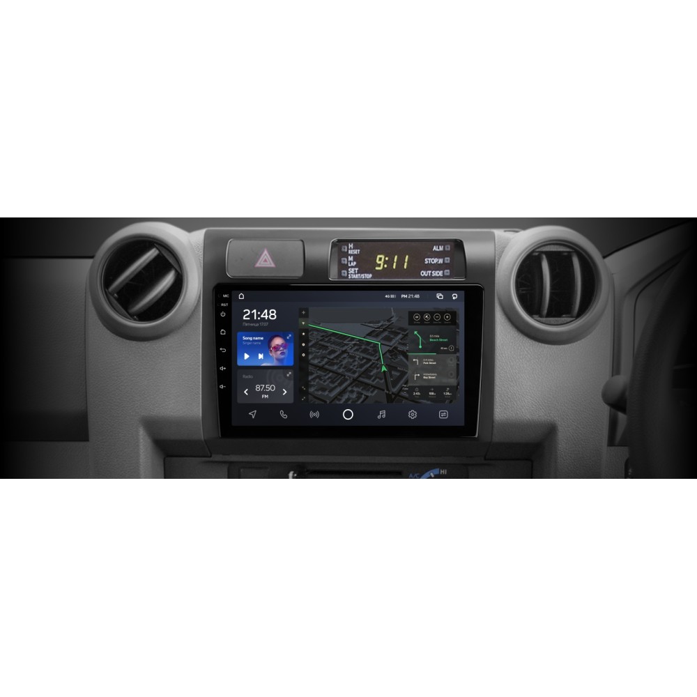Штатна магнітола AMS T910 6+128 Gb Toyota Land Cruiser 70 Series LC 79 2007-2020 9"