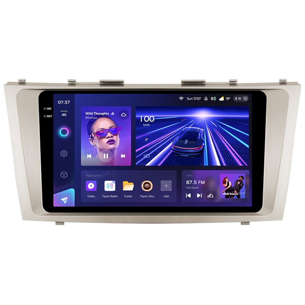 Штатна магнітола Teyes CC3 4+64 Gb Toyota Camry 6 XV 40 50 2006-2011 (F1) 9" 2k