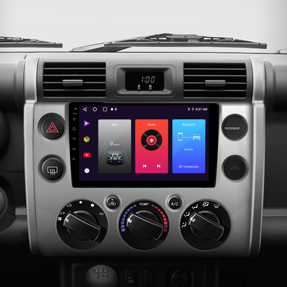 Автомобільна штатна магнітола SIGMA F9216 ANDROID 10 2+32 Gb Toyota FJ Cruiser J15 2006-2020 (F1) 9"