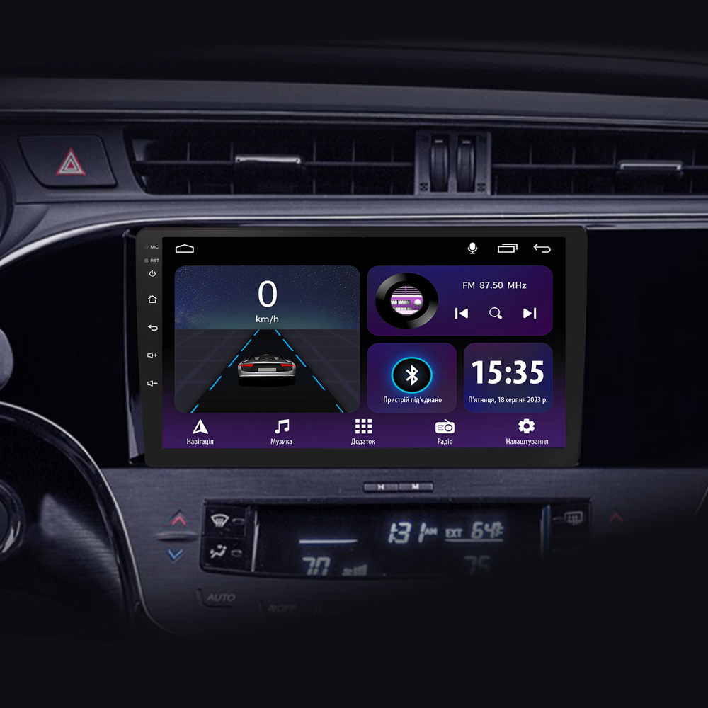 Автомобільна штатна магнітола SIGMA E9232 ANDROID 10 2+32 Gb Toyota Avalon 4 IV XX40 2012 - 2018 9" (L1) дюймів