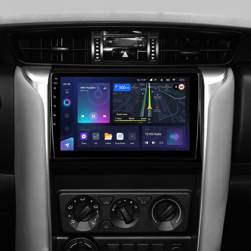 Автомобільна штатна магнітола Teyes CC3L 4+32 Gb Toyota Fortuner 2 2015-2018 9"