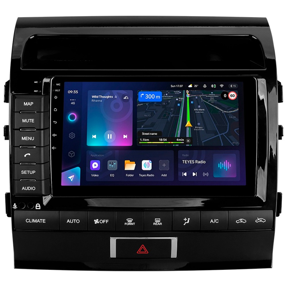 Автомобільна штатна магнітола Teyes CC3L 4+32 Gb Toyota Land Cruiser 11 200 2007-2015 (F2) (C) 9" (L3)