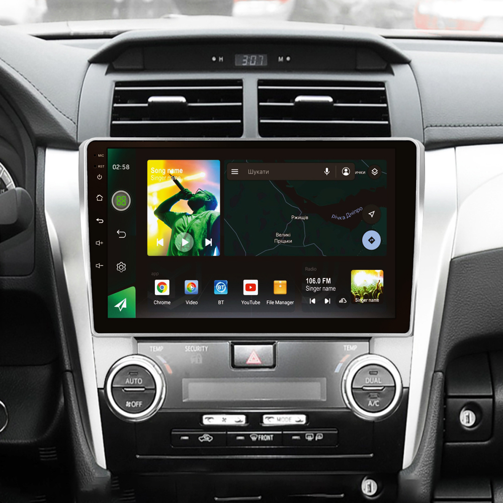 Автомобильная штатная магнитола SIGMA X10464 ANDROID 10 4+64 Gb 4G DSP Toyota Camry 7 XV 50 55 2011-2014 (A) 10"