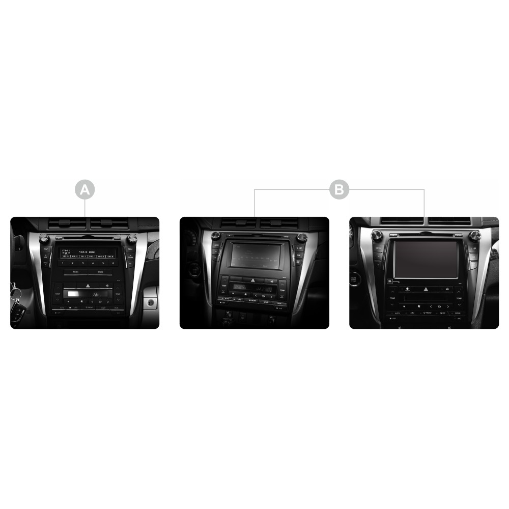 Штатная магнитола Teyes X1 2+32Gb Toyota Camry 7 XV 50 55 2014-2017 (B) 10"