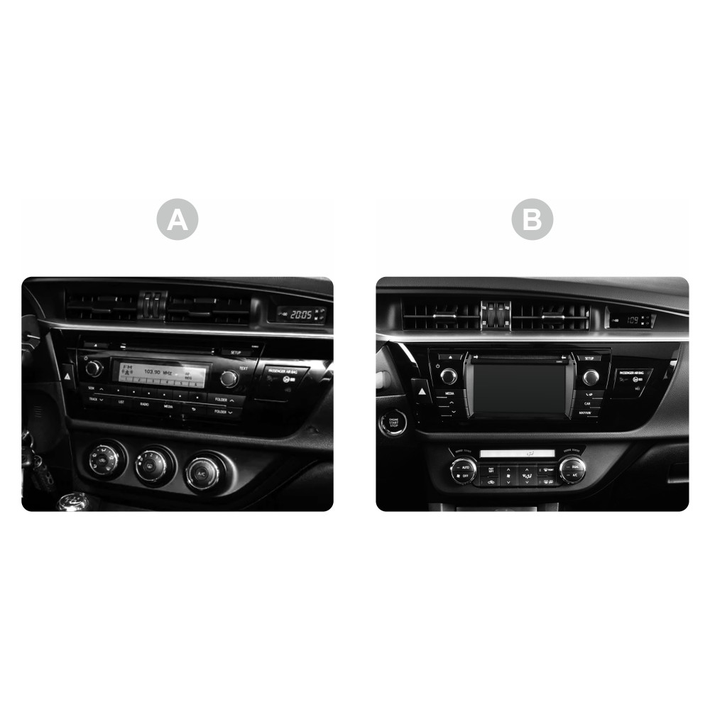 Автомобільна штатна магнітола Teyes CC3L 4+32 Gb Toyota Corolla 11 2012-2016 (A) 10"