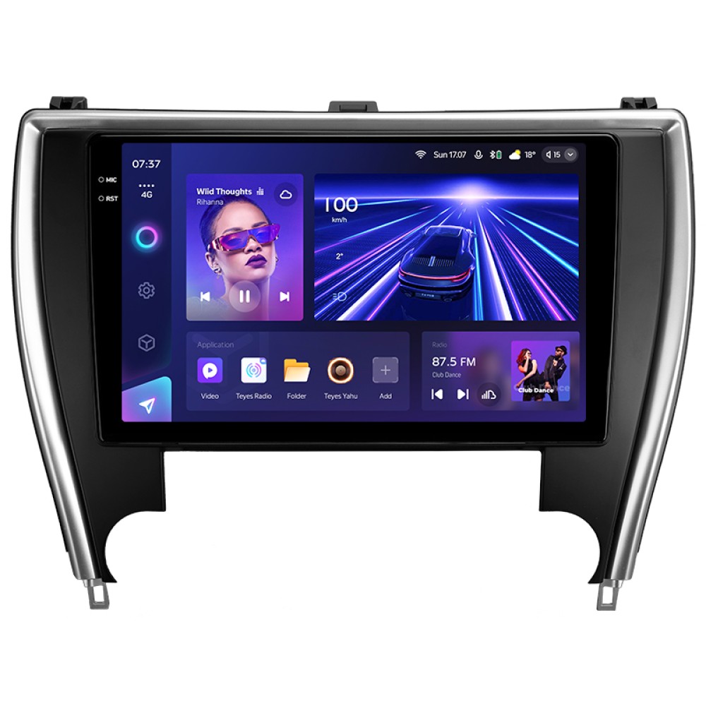 Штатна магнітола Teyes CC3 6+128 Gb Toyota Camry 7 XV 50 55 North America 2014-2017 10" 2k