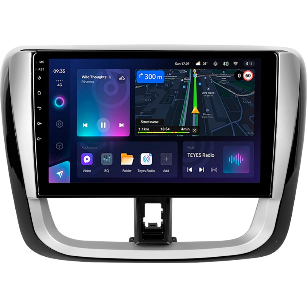 Автомобільна штатна магнітола Teyes CC3L 4+32 Gb Toyota Vios Yaris L 2016-2019 10"