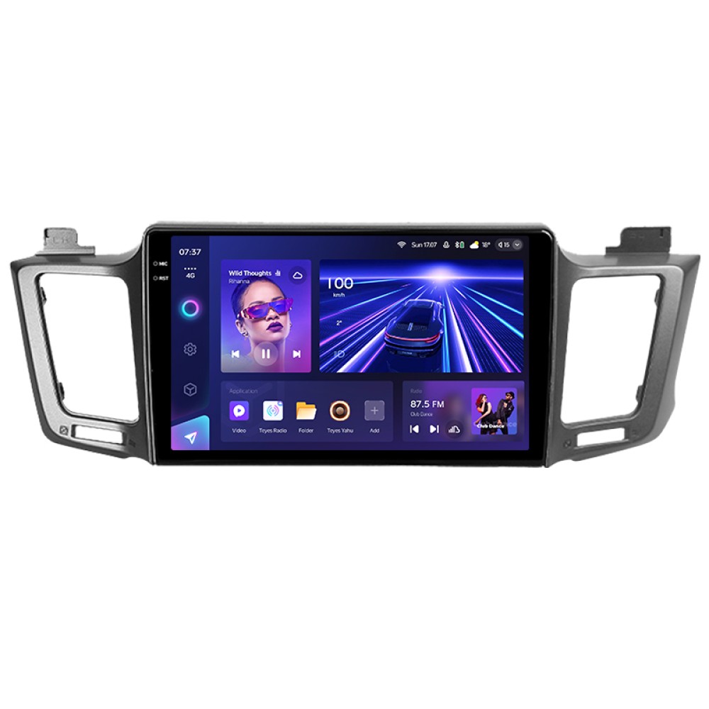 Штатна магнітола Teyes CC3 6+128 Gb Toyota RAV4 4 XA40 5 XA50 2012-2018 (B) 10" 2k