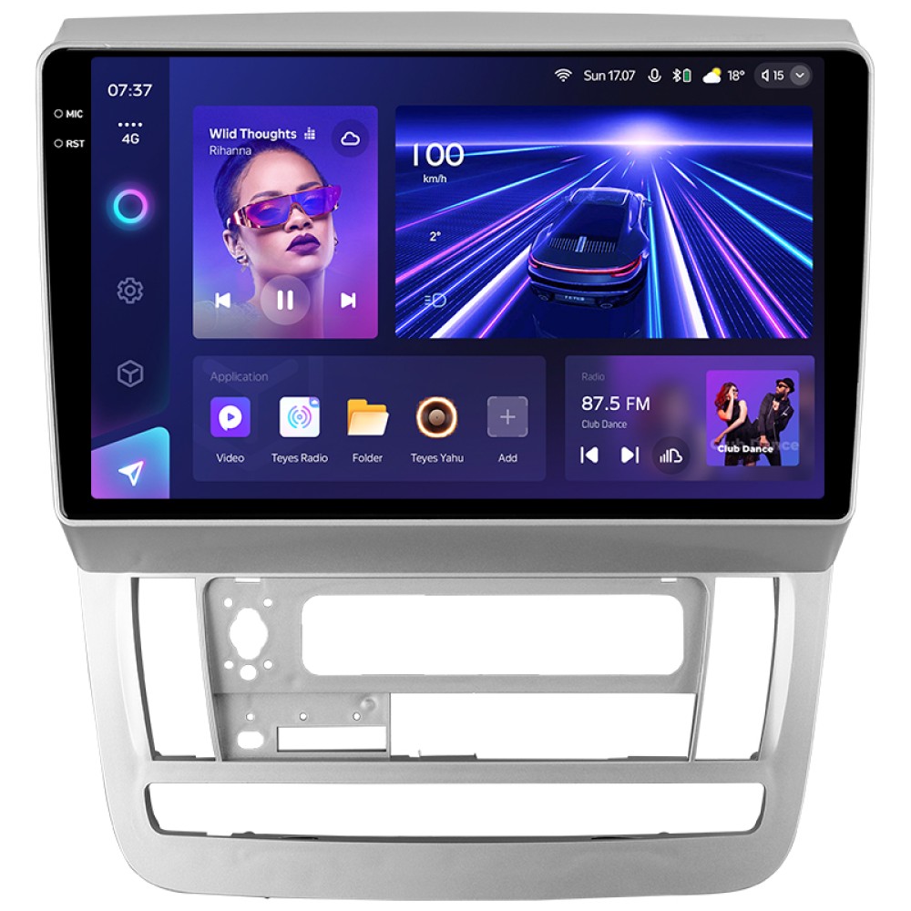 Штатна магнітола Teyes CC3 6+128 Gb з коловим оглядом 360° Toyota Alphard 1 H10 2005-2008 (F2) 9" 2k