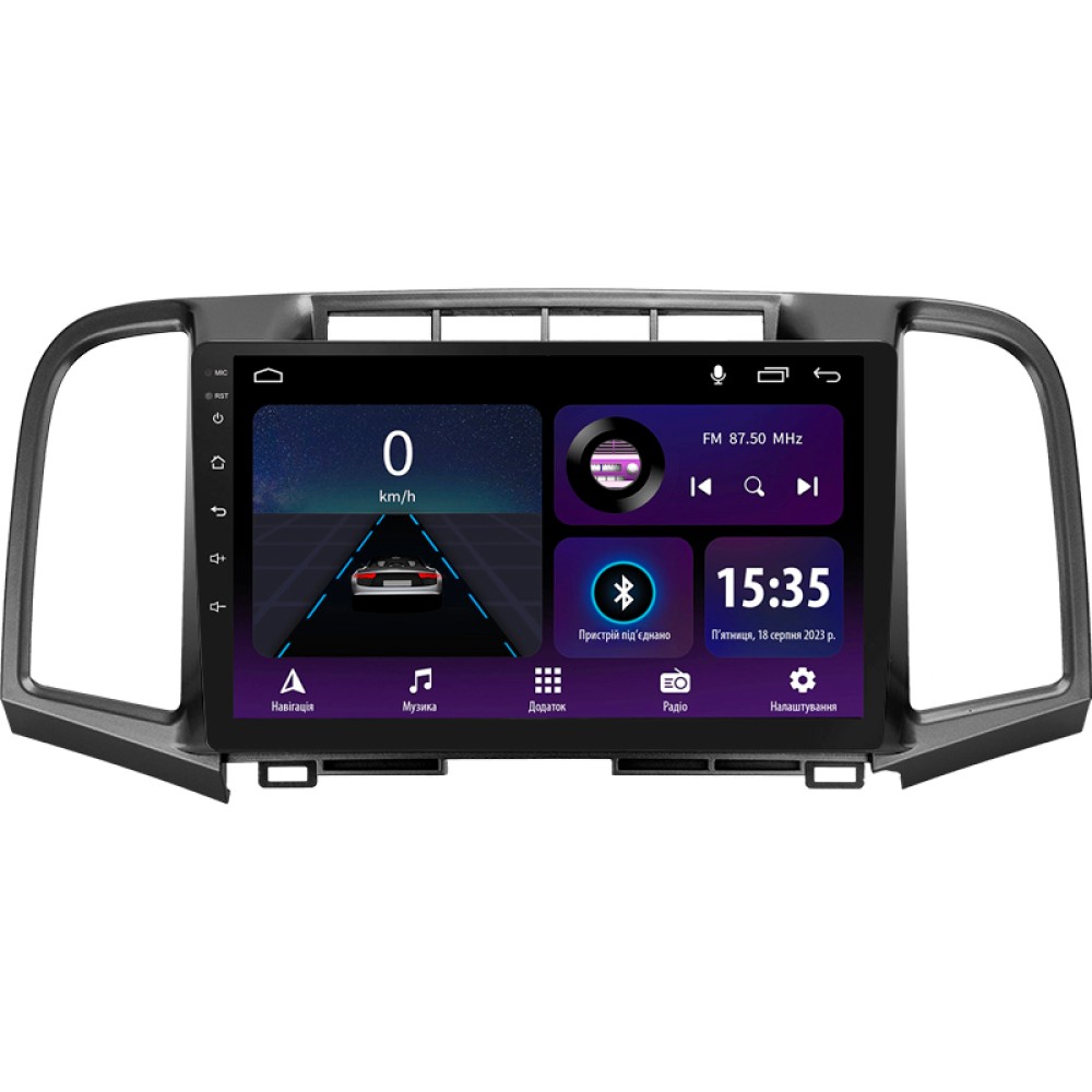 Автомобільна штатна магнітола SIGMA E9232 ANDROID 10 2+32 Gb Toyota Venza 2008-2016 9" дюймів