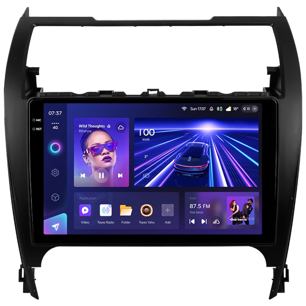 Штатная магнитола Teyes CC3 4+32 Gb Toyota Camry 7 XV 50 55 Middle East 2012-2014 10" 2k