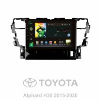 Штатна магнітола SIGMA X10232 ANDROID 10 2+32 Gb 4G DSP Toyota Alphard H30 2015-2020 10"