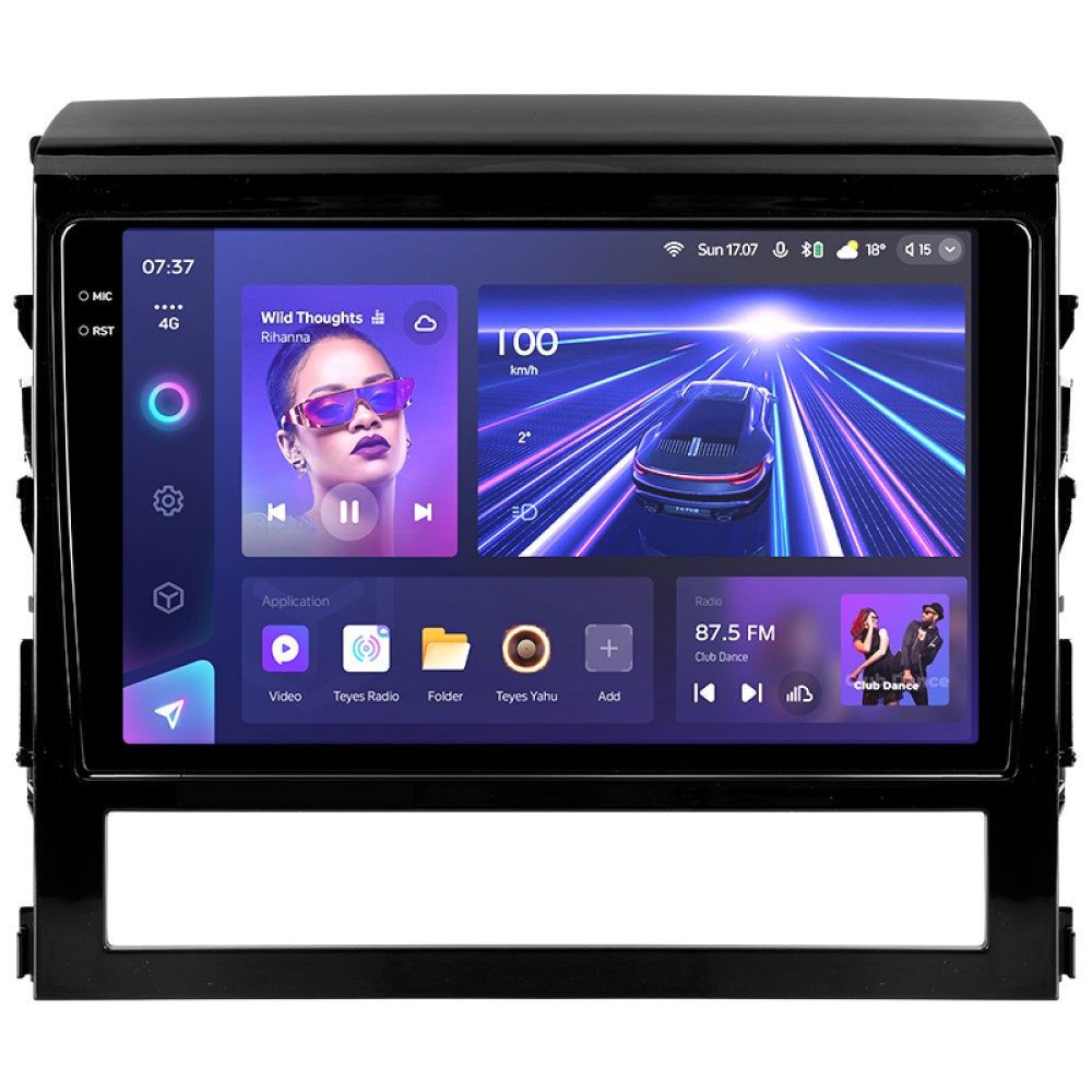Штатна магнітола Teyes CC3 4+32 Gb Toyota Land Cruiser 11 200 2015-2018 9" 2k