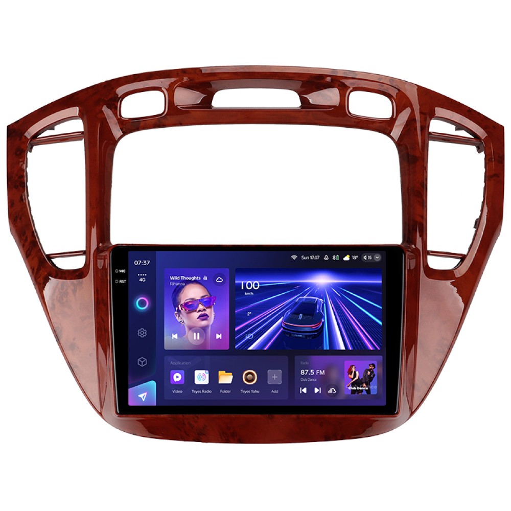 Штатная магнитола Teyes CC3 3+32 Gb Toyota Highlander 1 XU20 2001-2007 9" 2k (L1)
