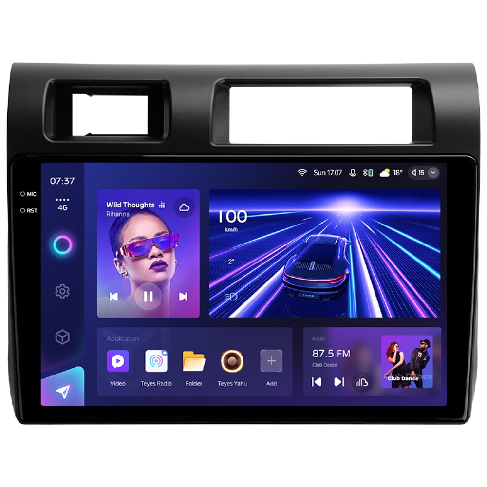 Штатна магнітола Teyes CC3 4+64 Gb Toyota Land Cruiser 70 Series LC 79 2007-2020 9" 2k