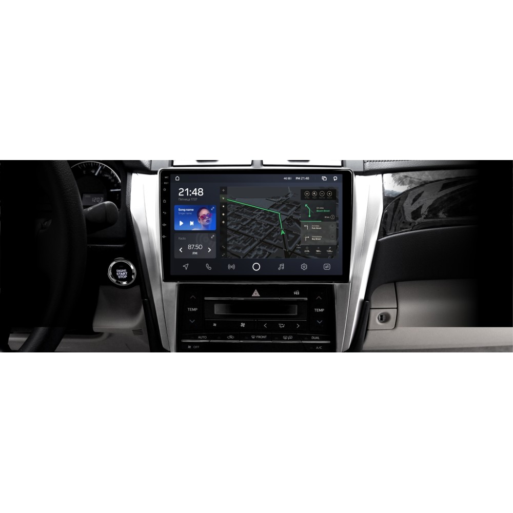 Штатна магнітола AMS T1010 6+128 Gb Toyota Camry 7 XV 50 55 2014-2017 (A) 10"