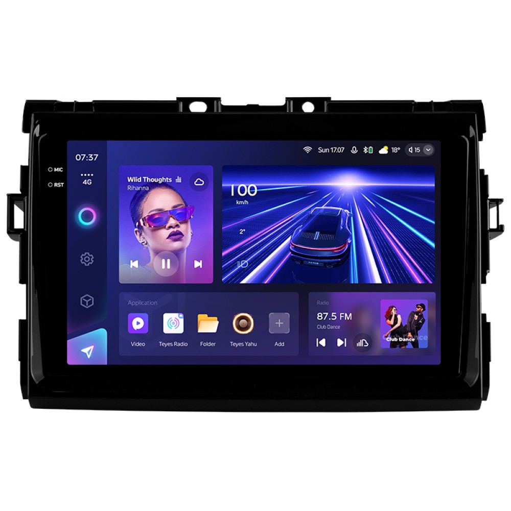 Штатна магнітола Teyes CC3 4+64 Gb Toyota Previa XR50 2006 - 2019 9" 2k