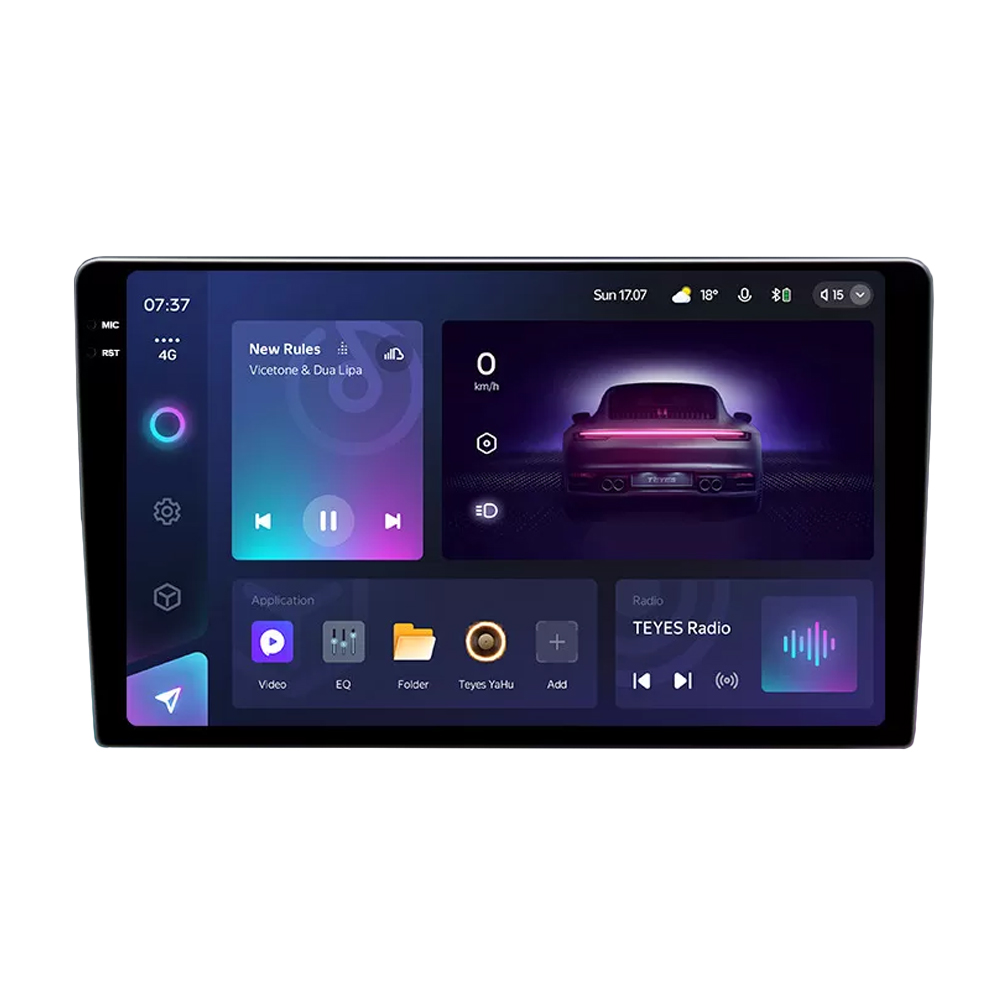 Автомобільна мультимедійна система Teyes CC3 6+128 Gb (9") із круговим оглядом 360° 2k