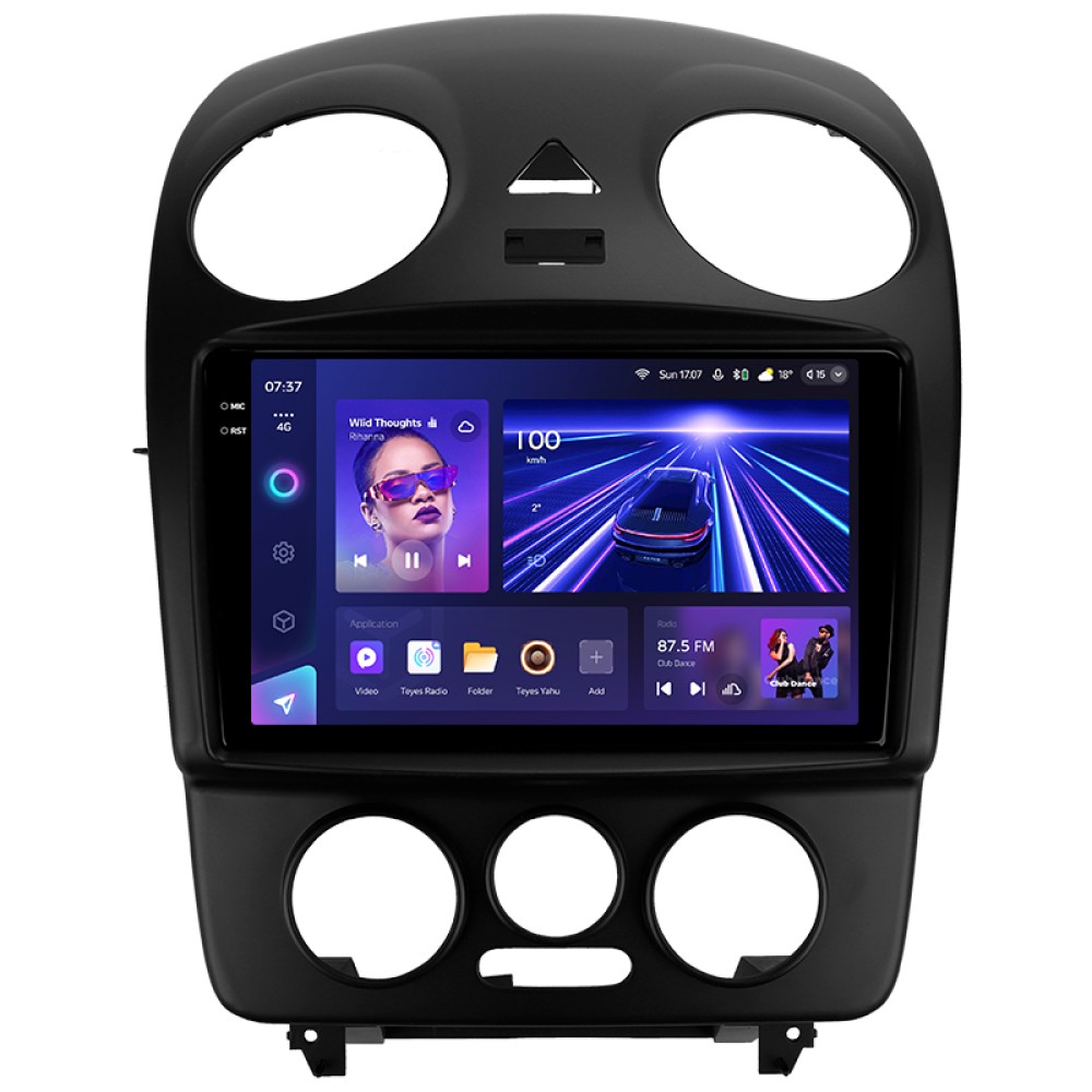 Штатная магнитола Teyes CC3 4+64 Gb Volkswagen Beetle A4 2002 - 2011 9" 2k