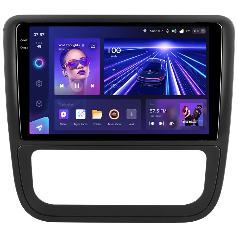 Штатная магнитола Teyes CC3 4+32 Gb Volkswagen Scirocco 3 III Mk3 2008-2014 (F1) 9" 2k