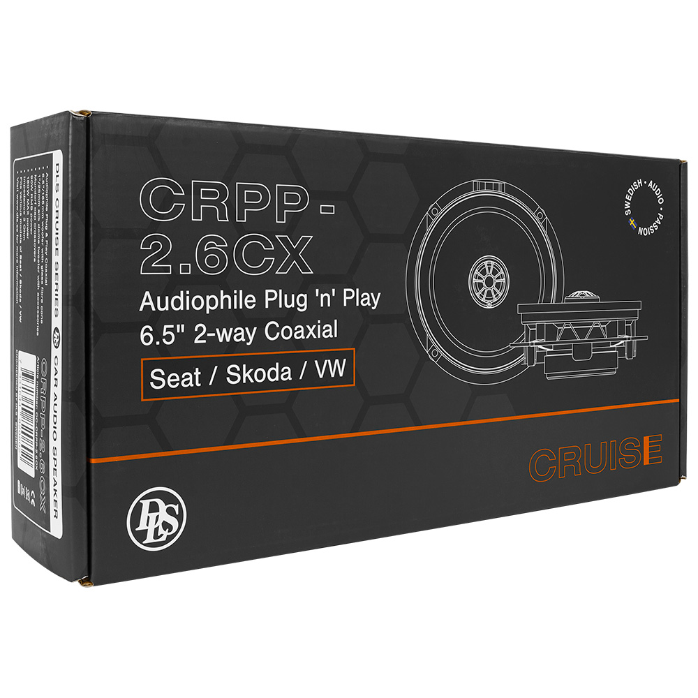 Коаксиальная акустика DLS Cruise CRPP-2.6CX (Volkswagen, Skoda, Seat)