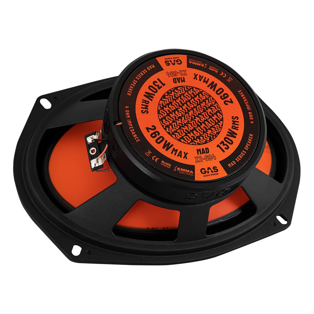Коаксиальная акустика GAS MAD X2-694 (6х9” 15х23 см)