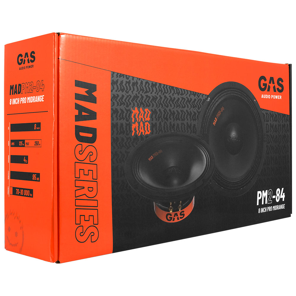 Низько-середньочастотні (естрадні) динаміки GAS MAD PM2-84