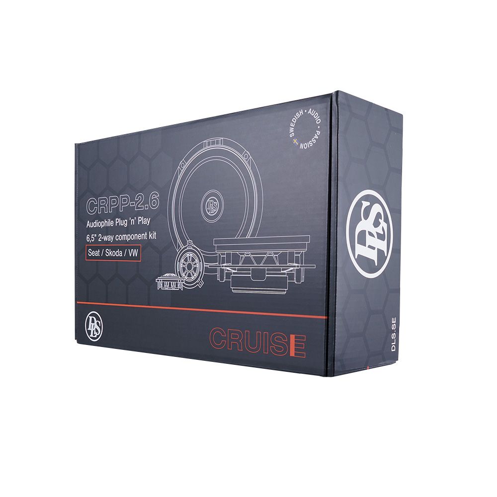Компонентна акустика DLS Cruise CRPP-2.6 (Volkswagen, Skoda, Seat)