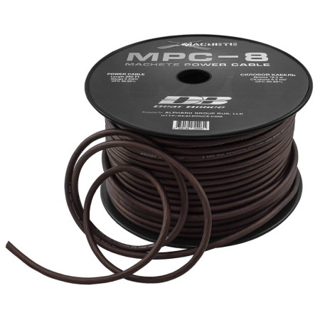 Кабель силовой Deaf Bonce MPC-8GA (Black)
