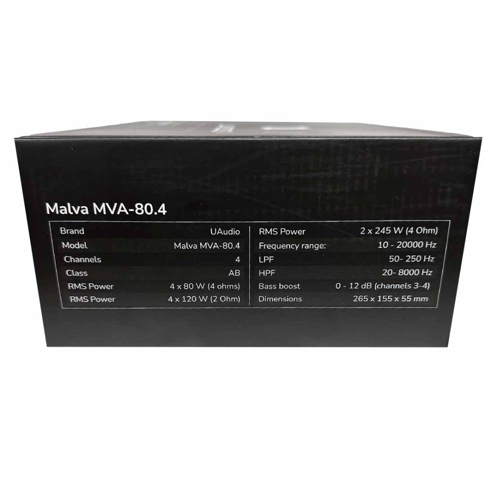 4-канальный усилитель UAudio Malva MVA-80.4