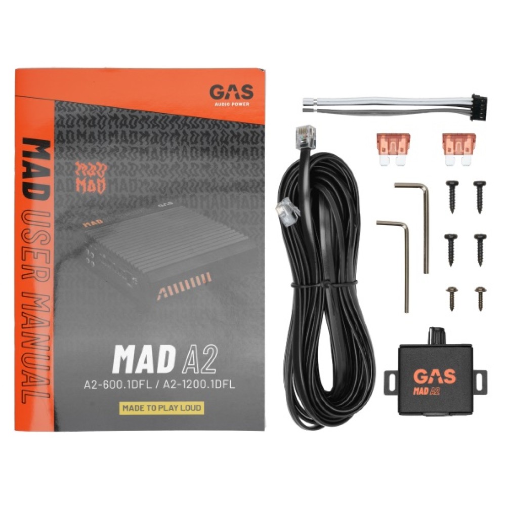 1-канальний підсилювач GAS MAD A2-600.1DFL