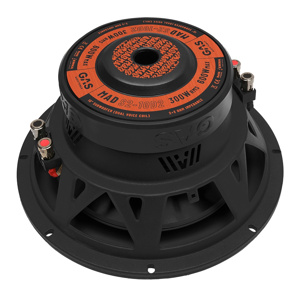 Сабвуферний динамік GAS MAD S2-10D2 10″